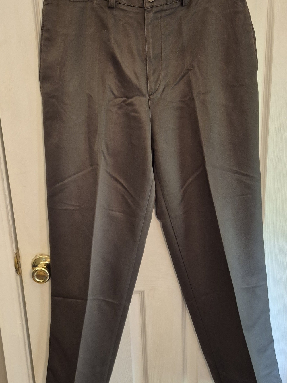 Savane Men's Dark Brown Dress Pants